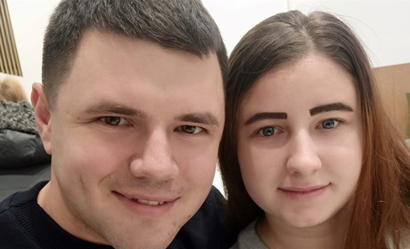 Під гучні звуки сирен народилася молода сім’я