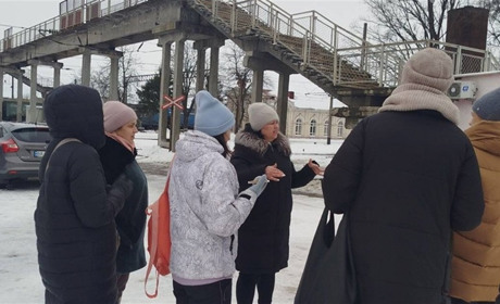 Гості з Києва знайомилися з Долинською