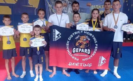 Первомайська команда здобула 9 призових місць на чемпіонаті з хортингу у Києві