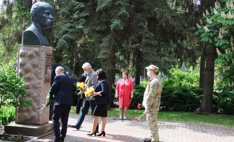 У Кагарлику відзначили 160-ту річницю перепоховання Великого Кобзаря