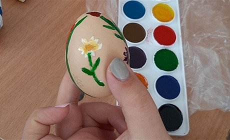 В Троїцькому ліцеї працює великодня майстерня