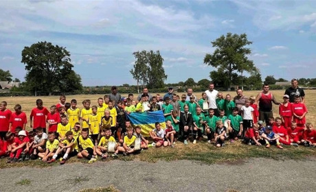 На Красноградщині відбувся восьмий тур Першості з футболу та турнір “Слава ЗСУ” серед школярів