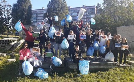 Студенти автодорожнього коледжу перемогли в Національному конкурсі до Всесвітнього Дня прибирання