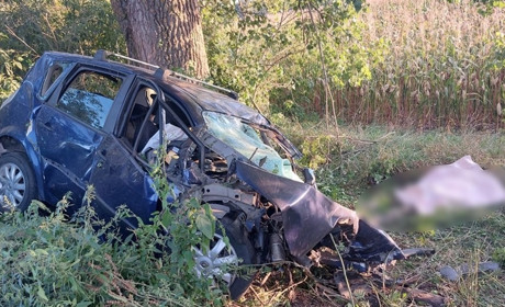 На Черкащині сталась ДТП, у якій загинув водій