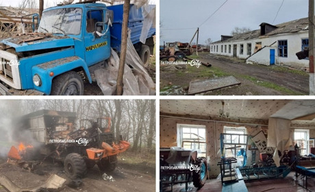 Удар по профтехучилищу та вантажівці: загинула людина під час атаки по Петропавлівській громаді