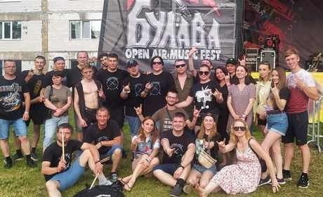 Переяславський гурт «Драбадан» виступив на фестивалі «Рок Булава». Із потужною групою підтримки