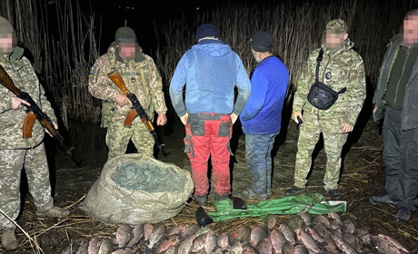На озері Ялпуг затримали браконьєрів з уловом на 750 тисяч гривень