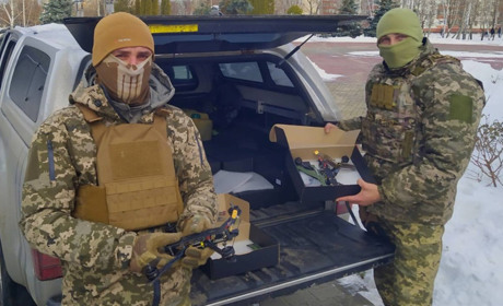 Ще одна партія дронів від Нетішинської громади попрямувала на передову