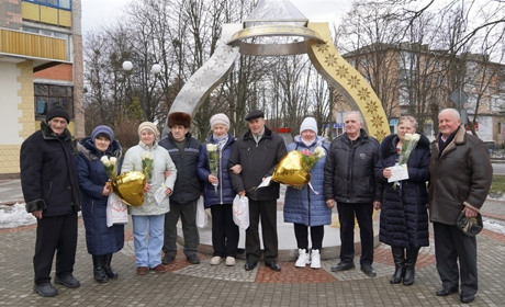 У День закоханих у Фастові вітали пари, які цього року святкуватимуть «золоте весілля»
