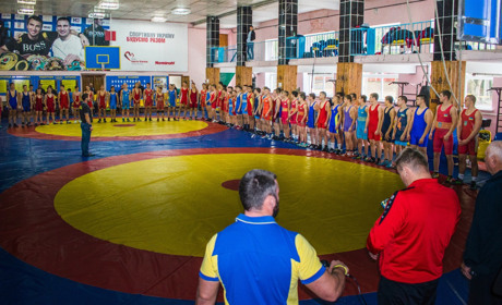 У Жмеринці пройшов чемпіонат області з греко-римської боротьби: фоторепортаж