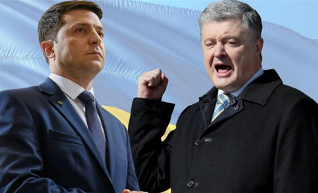 Дані екзит-полу: лідирує Володимир Зеленський, другу позицію займає Петро Порошенко