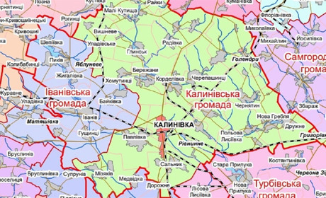 Той же район, але трішки менший: до яких ОТГ відійдуть села Калинівщини