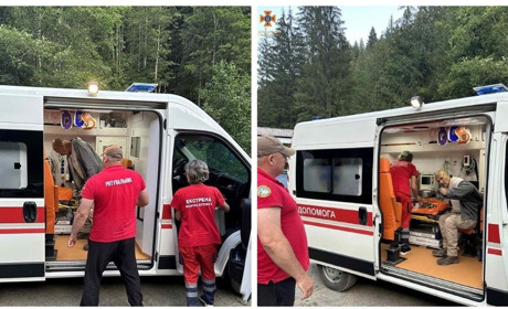 Погіршилось самопочуття: на Рахівщині у горах врятували людину
