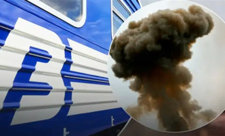 Окупанти вдарили по залізничному вокзалу Херсона: обмежено рух поїзда Київ – Херсон – Київ