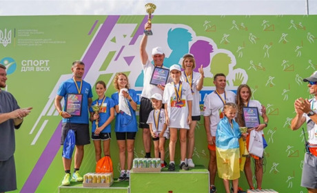 Сім’я Муликів знову стали переможцями Всеукраїнського фестивалю «Тато, мама, я – спортивна сім’я»