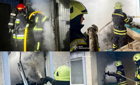 Гарячі дні випали славутським рятувальникам у зимову пору