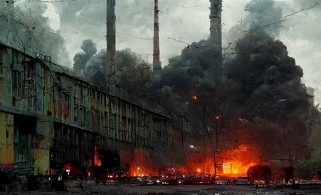 Ми створили в нейромережі зображення Луганщини до та після військових дій. Ось, що у нас вийшло