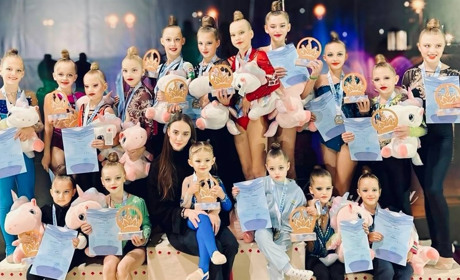 11 медалей вибороли гімнастки спортивного клубу «Премʼєра» зі Жмеринки
