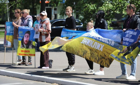 В Ізмаїлі пройшла акція на підтримку родин зниклих безвісти та військовополонених