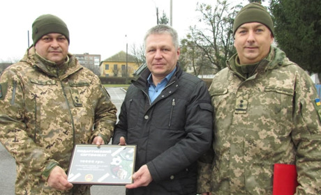 У золотоніських військовослужбовців незабаром з’явиться додатковий спортивний реманент