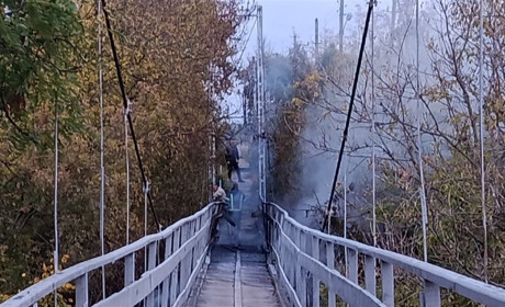 Міст у Берестині знову пошкоджено — причини займання встановлюються