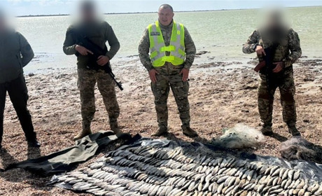 У нацпарку на Одещині затримали браконьєра з уловом на 8 мільйонів гривень