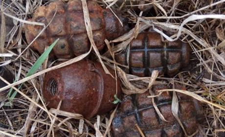 У Сватовому на смітнику вздовж державної траси знайшли чотири бойові гранати