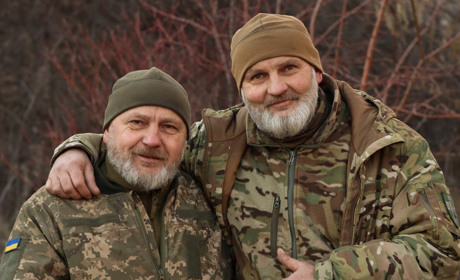 Сталеві воїни зі Звягеля: історія братів Ігоря на псевдо "Мультик" та Володимира на псевдо "Монгол"