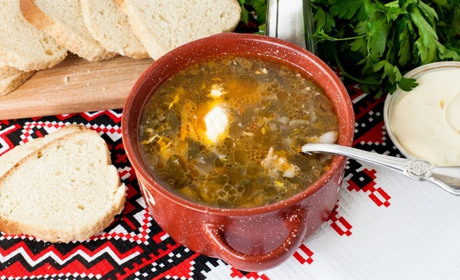 Рецепт дня: зелений борщ з м'ясом