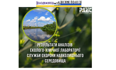 У першому півріччі 2024 року хімічний склад вод річки Стир відповідав еконормам