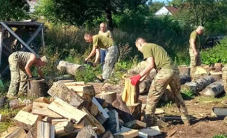 Бойова взаємопідтримка – Полицький ліцей підтримали військові