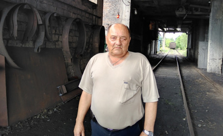 Все своє свідоме життя пропрацював на шахті "Відродження" начальник техкомплексу Борис Маковецький