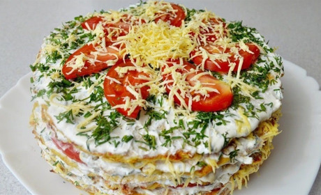 Кабачковий торт. Рецепт дня