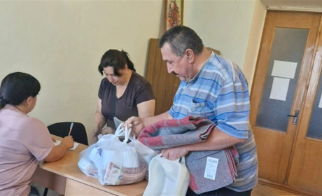 У Васильківці відбулася чергова видача гуманітарної допомоги для ВПО громади