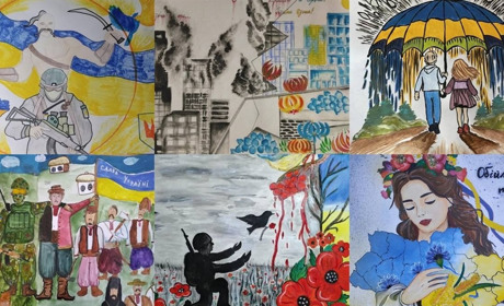 Патріотичні малюнки тростянчан: юні художники здобули призові місця на фестивалі "Чисті роси"