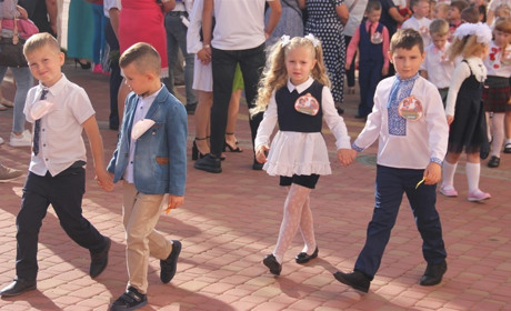 Перше вересня у Калинівці без звичних лінійок