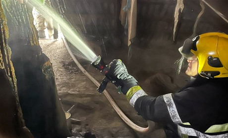 У Біличині сталася пожежа в будинку: на Вінниччині за добу ліквідували шість загорянь