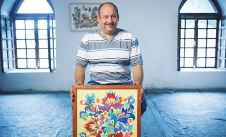 У Хмельницькому працює персональна виставка викладача із Самчик