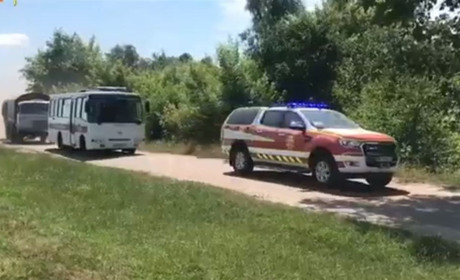 Підопічних Атинського психоневрологічного інтернату евакуювали в безпечне місце