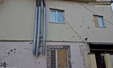 На Херсонщині армія рф атакувала житлові квартали, критичну та соціальну інфраструктуру
