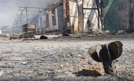 Загарбники вбили жінку в Херсоні, вгативши по місту з артилерії