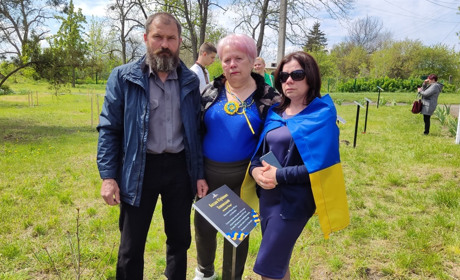 У Дмитрівці посадили вишневу алею “Жива пам’ять”