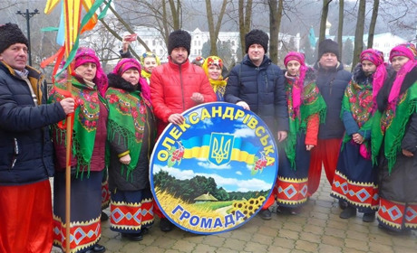 Олександрівська громада була гідно представлена у відкритому фестивалі “Різдвяний передзвін”