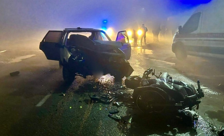 На Одещині двоє підлітків на мотоциклі загинули в ДТП: затримали водія, якого звинувачують в аварії