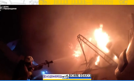 Пожежа в Старій Рафалівці – горів житловий будинок