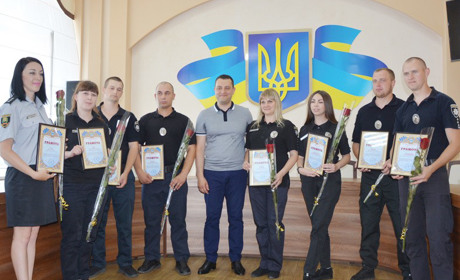 До п’ятиріччя Нацполіції у Покровську пройшли урочистості 