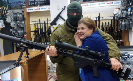 Іменна гвинтівка "Шостка" вже в руках у снайпера ЗСУ