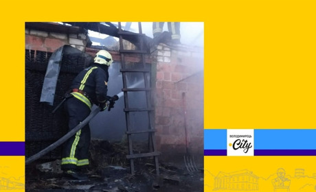 Пожежники ліквідували пожежу в приватному господарсті в Степангороді. Які збитки?