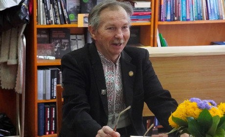 У Переяславі відбувся бенефіс відомого українського поета Олега Князенка: йому виповнилося 72