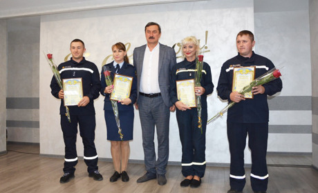 День рятувальника: співробітники 9-го пожежно-рятувального загону приймали вітання